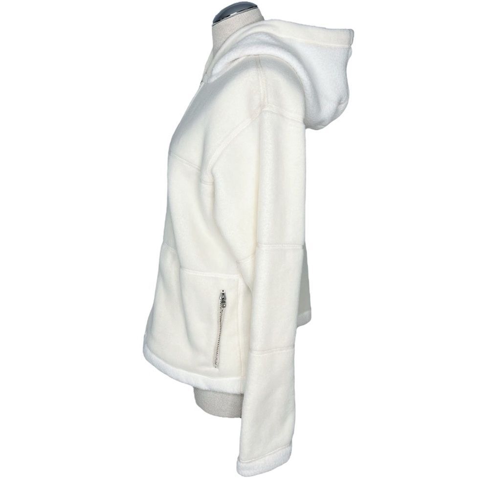 Patagonia Synchilla Arctic Jacket sz L * Cream Ivory Fleece Full Zip Cozy Warm - Picture 4 of 9